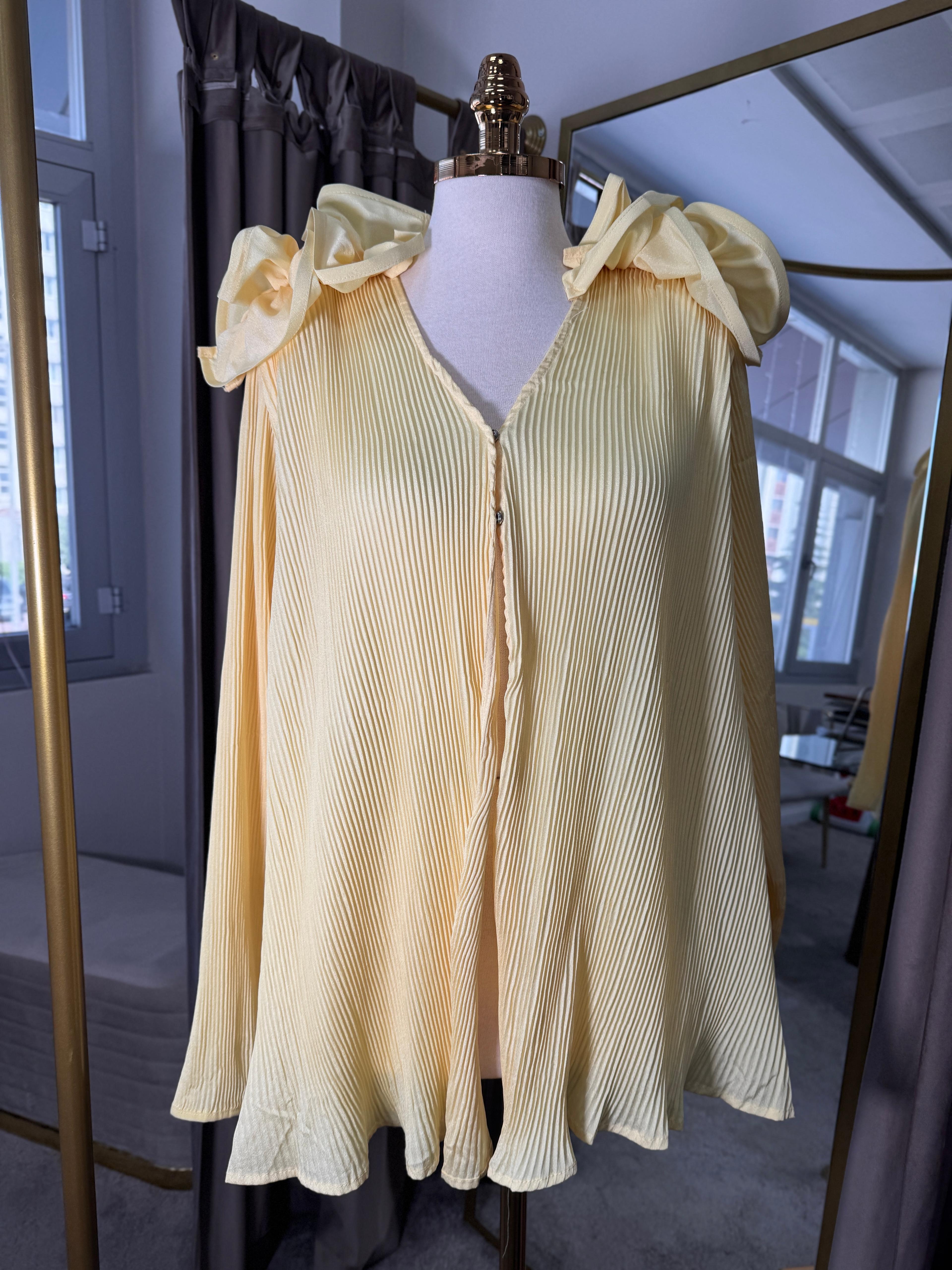 Fırfırlı Tunik / butteryellow