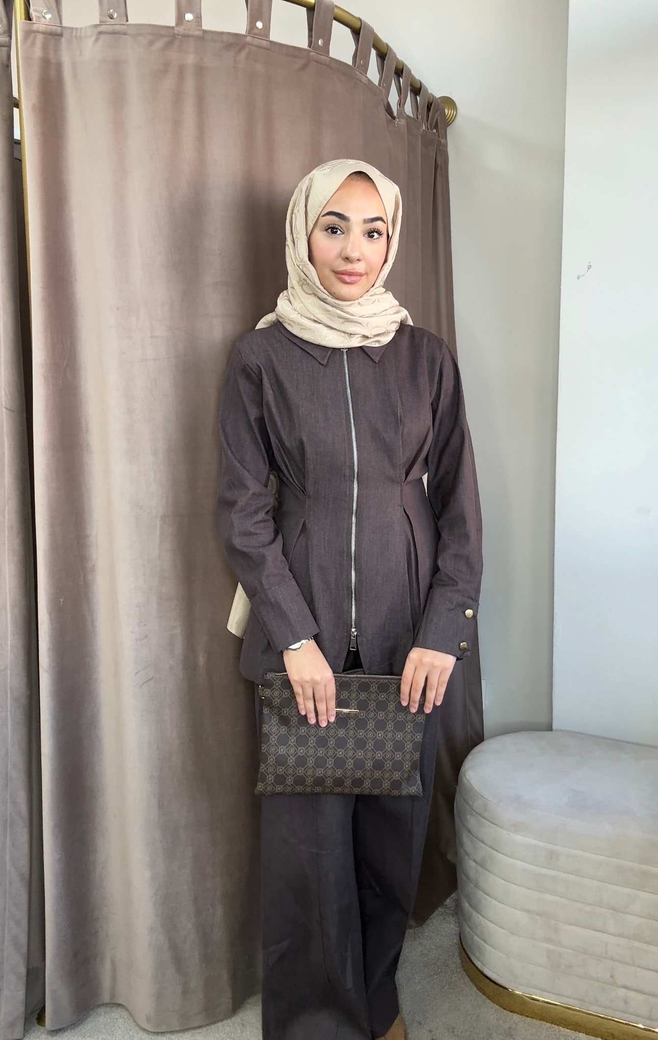 Denım takım / kahve