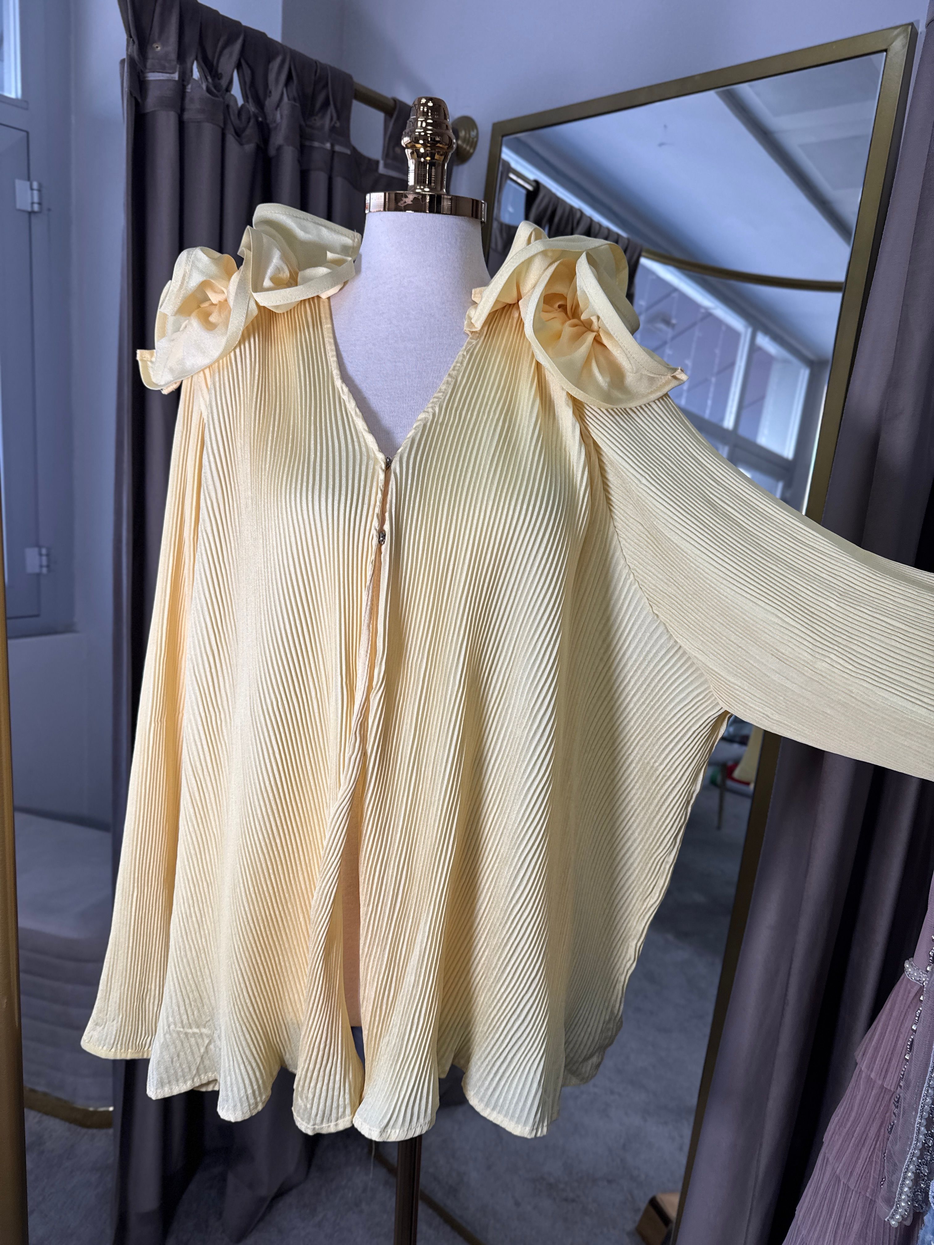 Fırfırlı Tunik / butteryellow