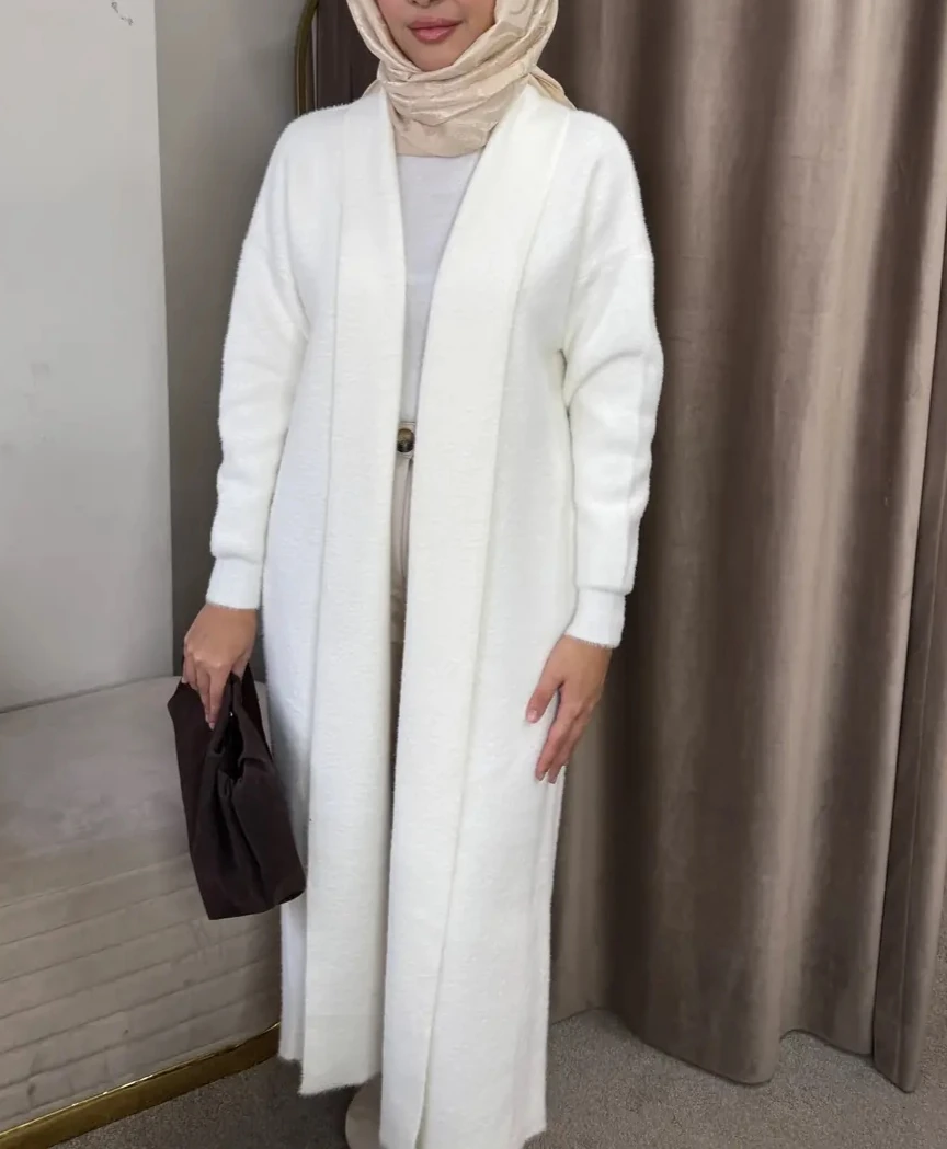 Angora hırka •ekru