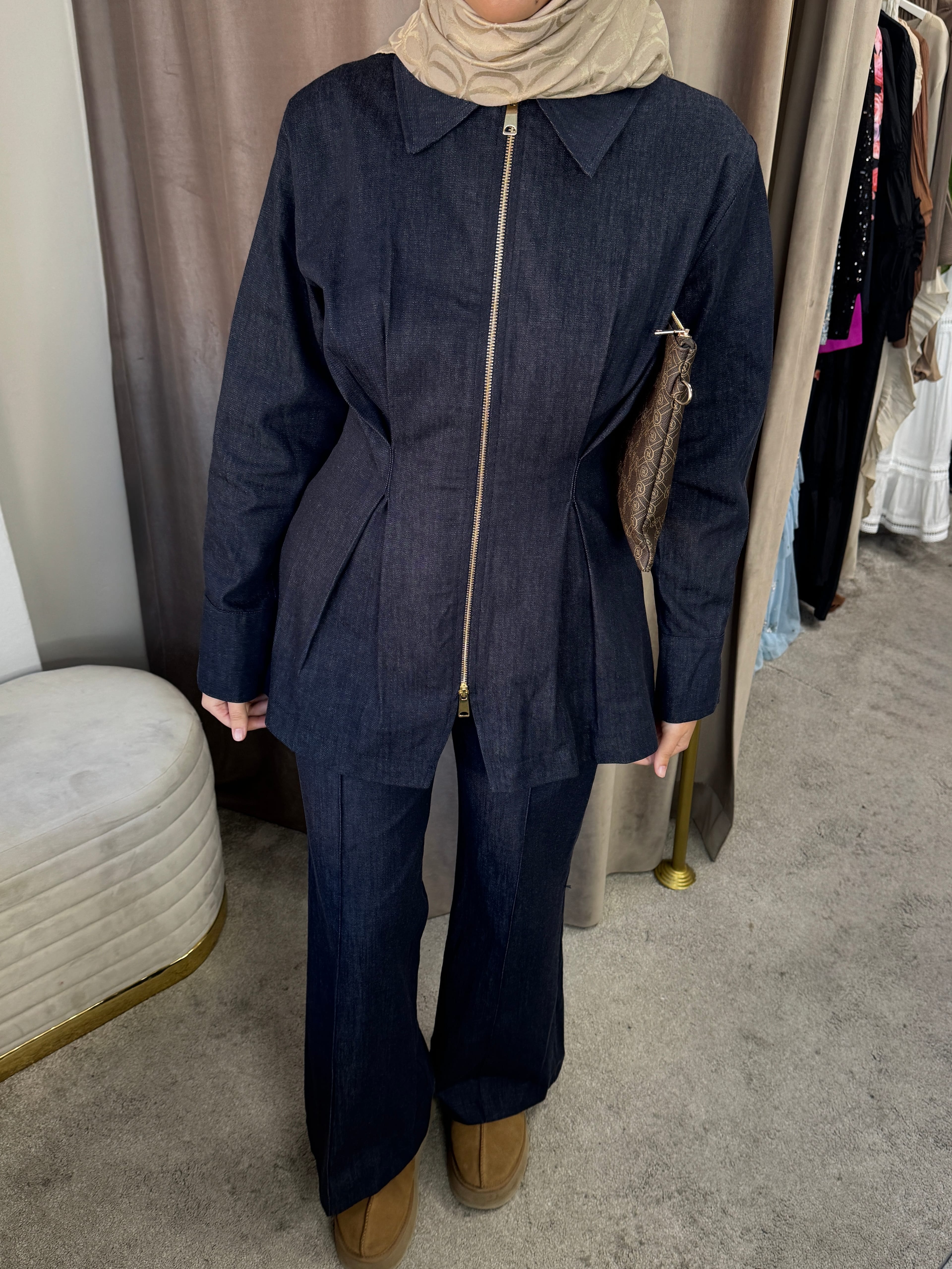 Denım takım / lacivert