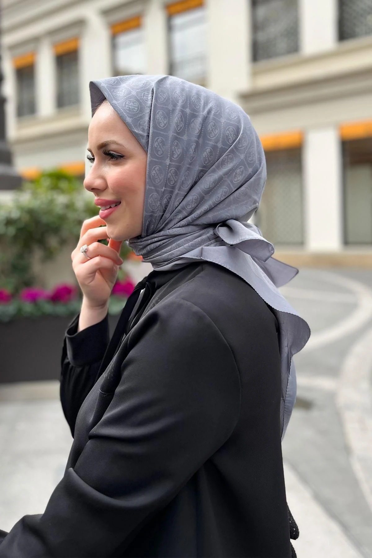 Koton Eşarp - 1030400-913 - Füme