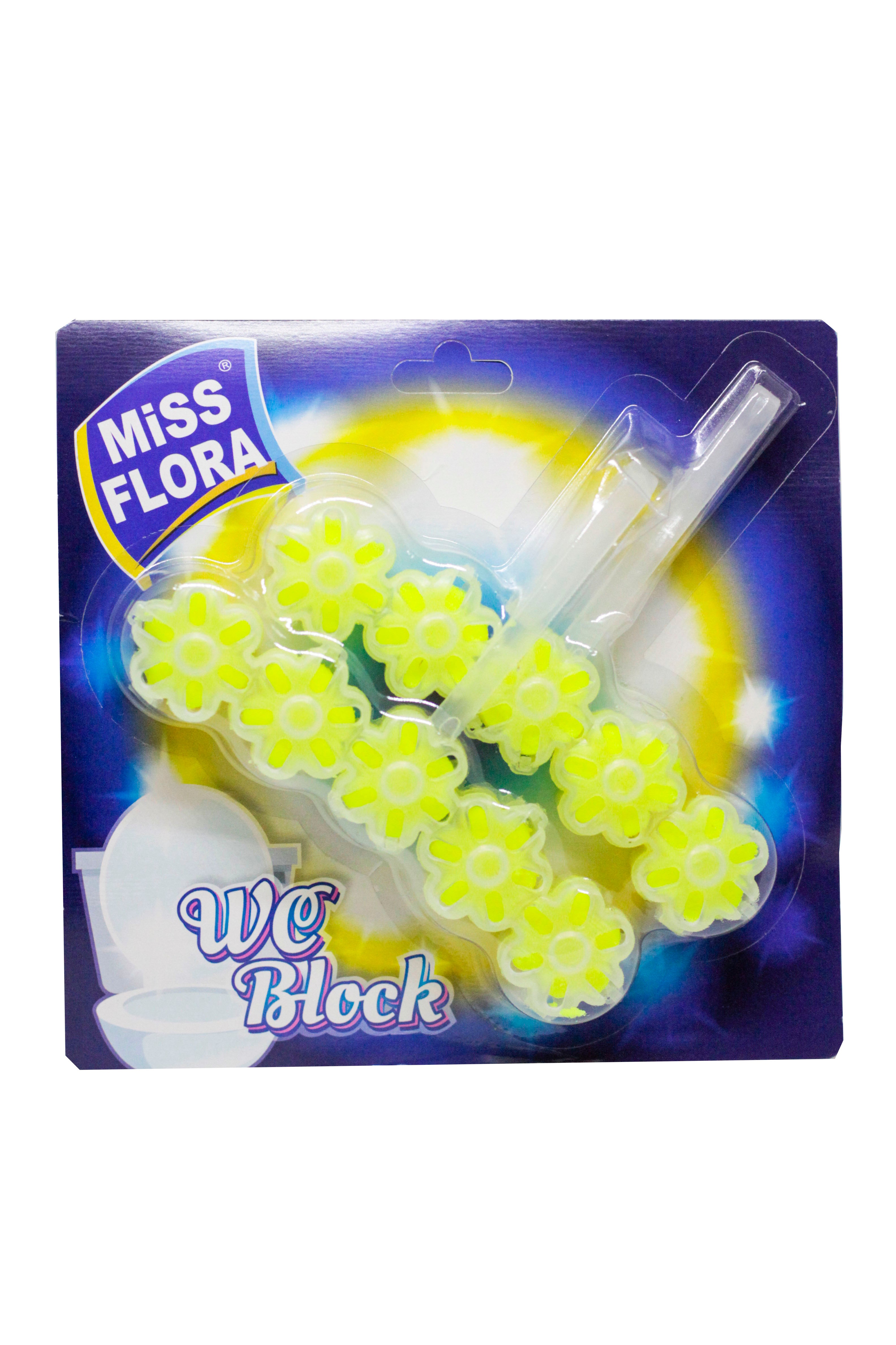 Miss Flora Wc Blok 2'li Çiçek Desenli- 3 Adet