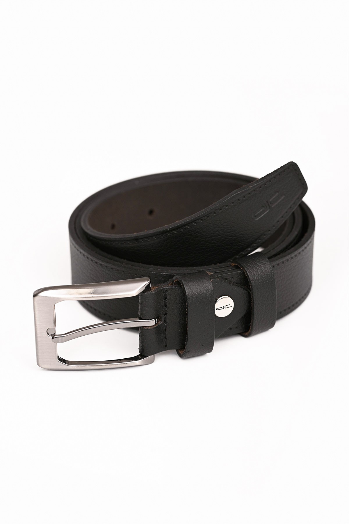 Men's Genuine Classic Leather Belt Black