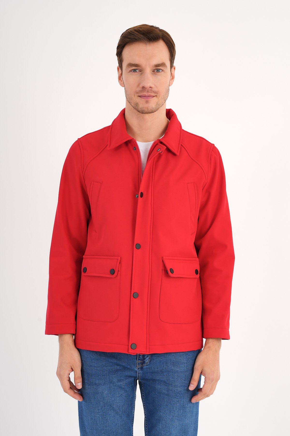 Urban Red Softshell Coat