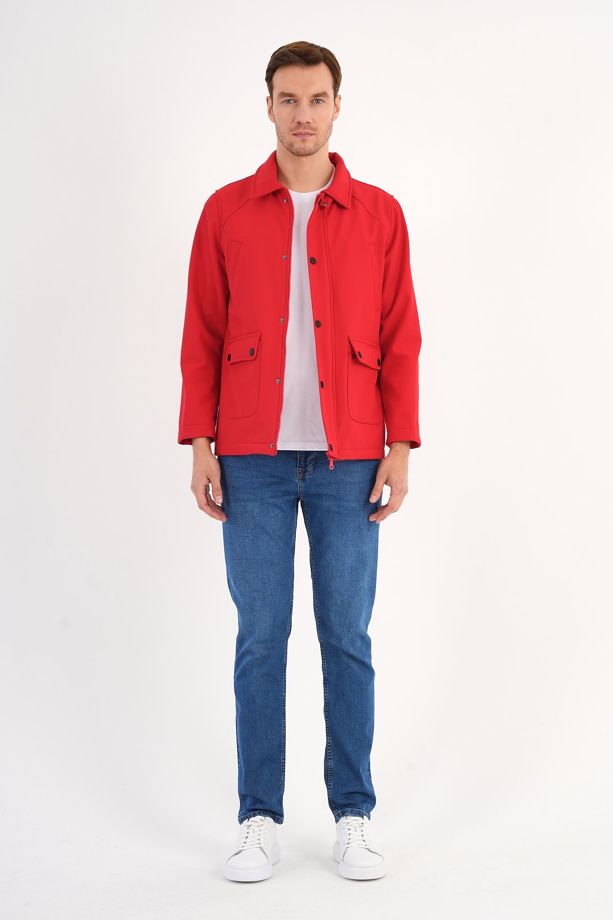 Urban Red Softshell Coat