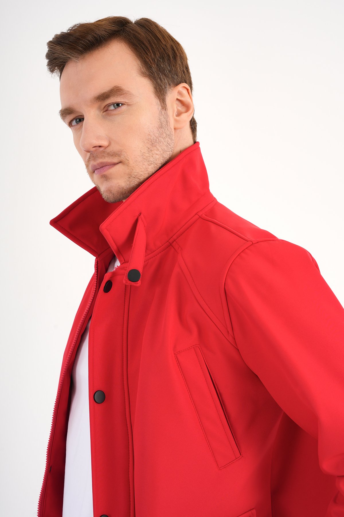 Urban Red Softshell Coat