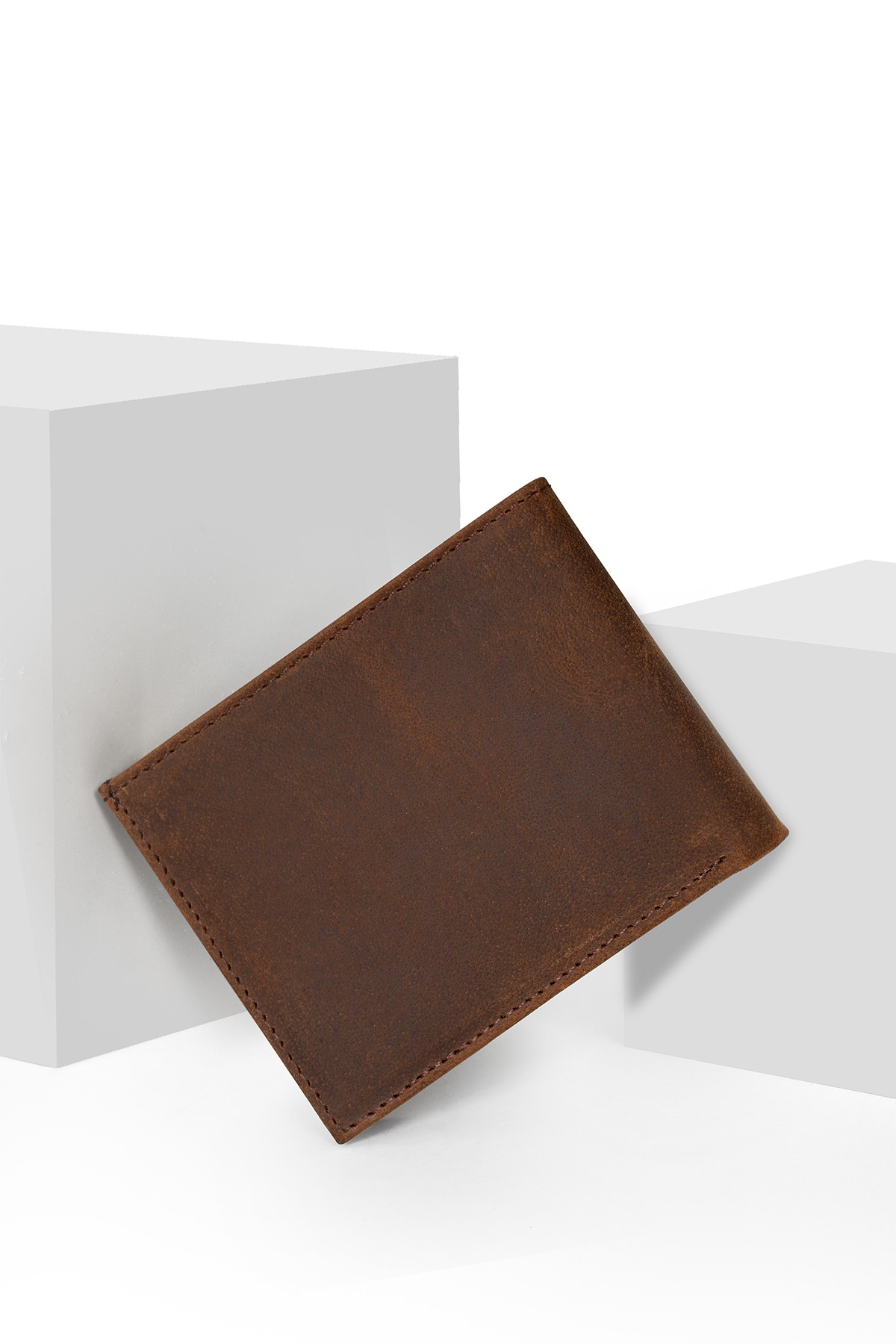 Men's Genuine Leather Wallet Antique Brown