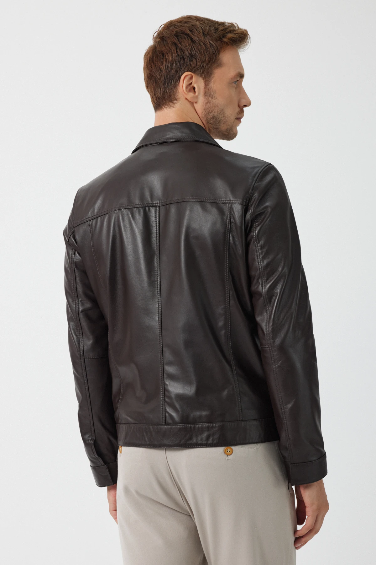 Foley Kahverengi Deri Mont