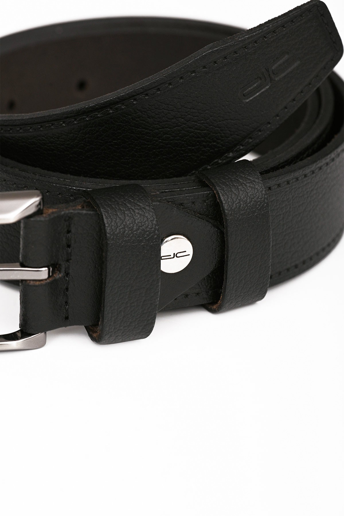 Men's Genuine Classic Leather Belt Black