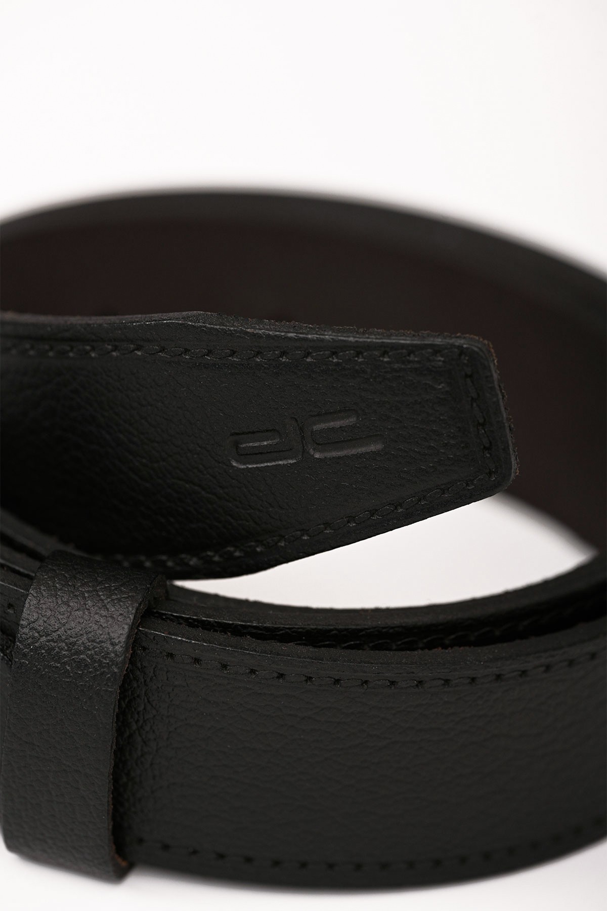 Men's Genuine Classic Leather Belt Black