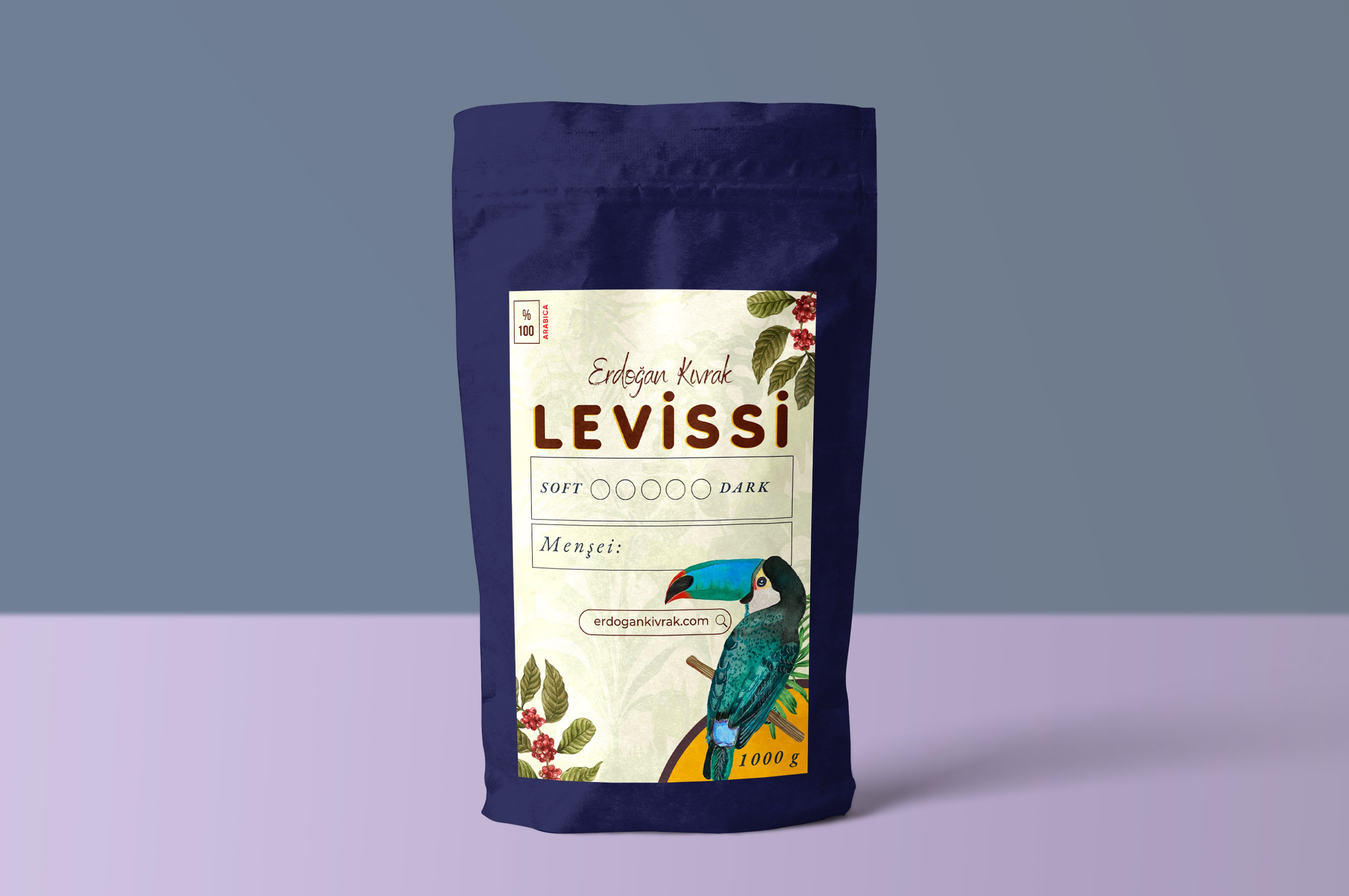 Filtre Kahve - Levissi 1kg (Özel seri) Medium Roast (Orta Kavrulmuş)