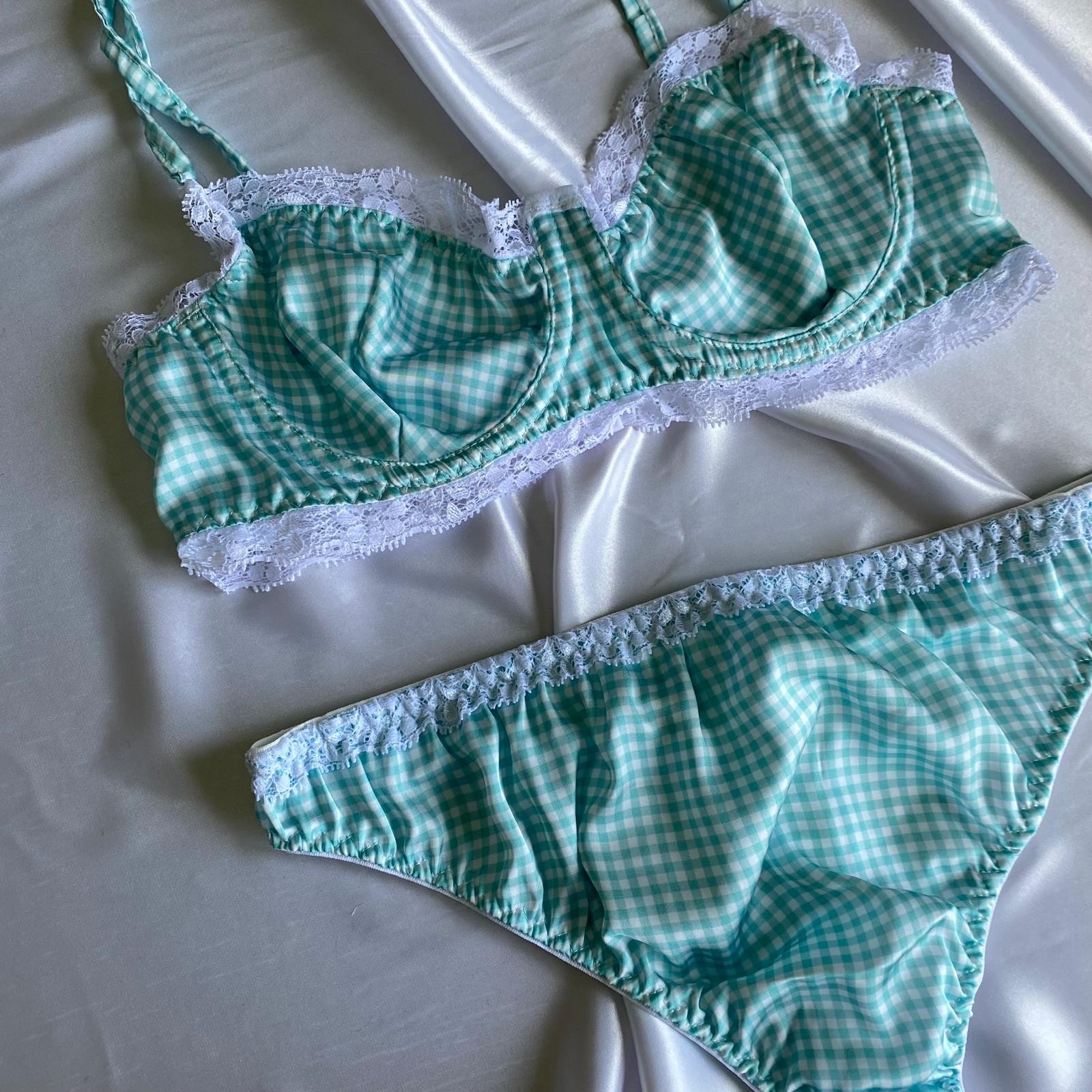 Bralet Takım - Yeşil