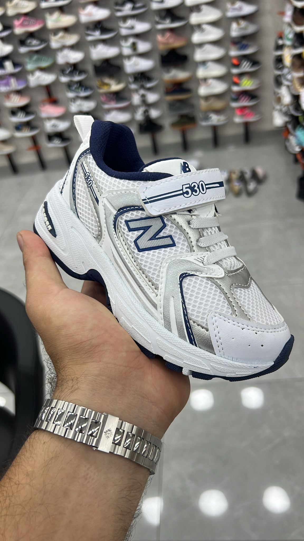 Beyaz Unisex 520 Model Spor Ayakkabı