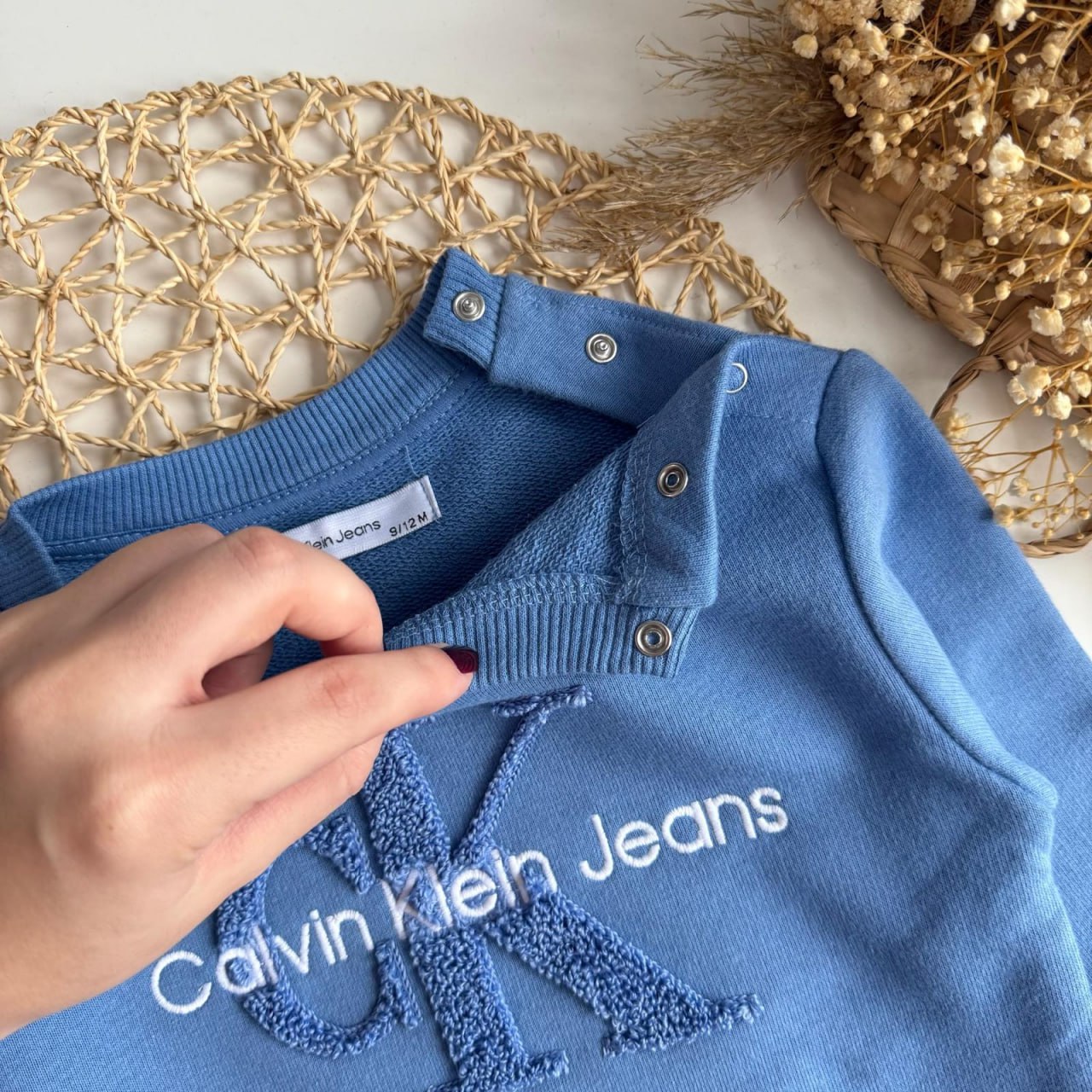 Mavi Marka 3 İplik Eşorfman Takım-Bebe Boy