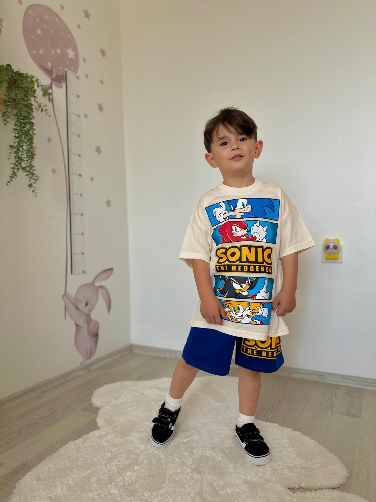 Sonic Tişört ve Şortlu Takım