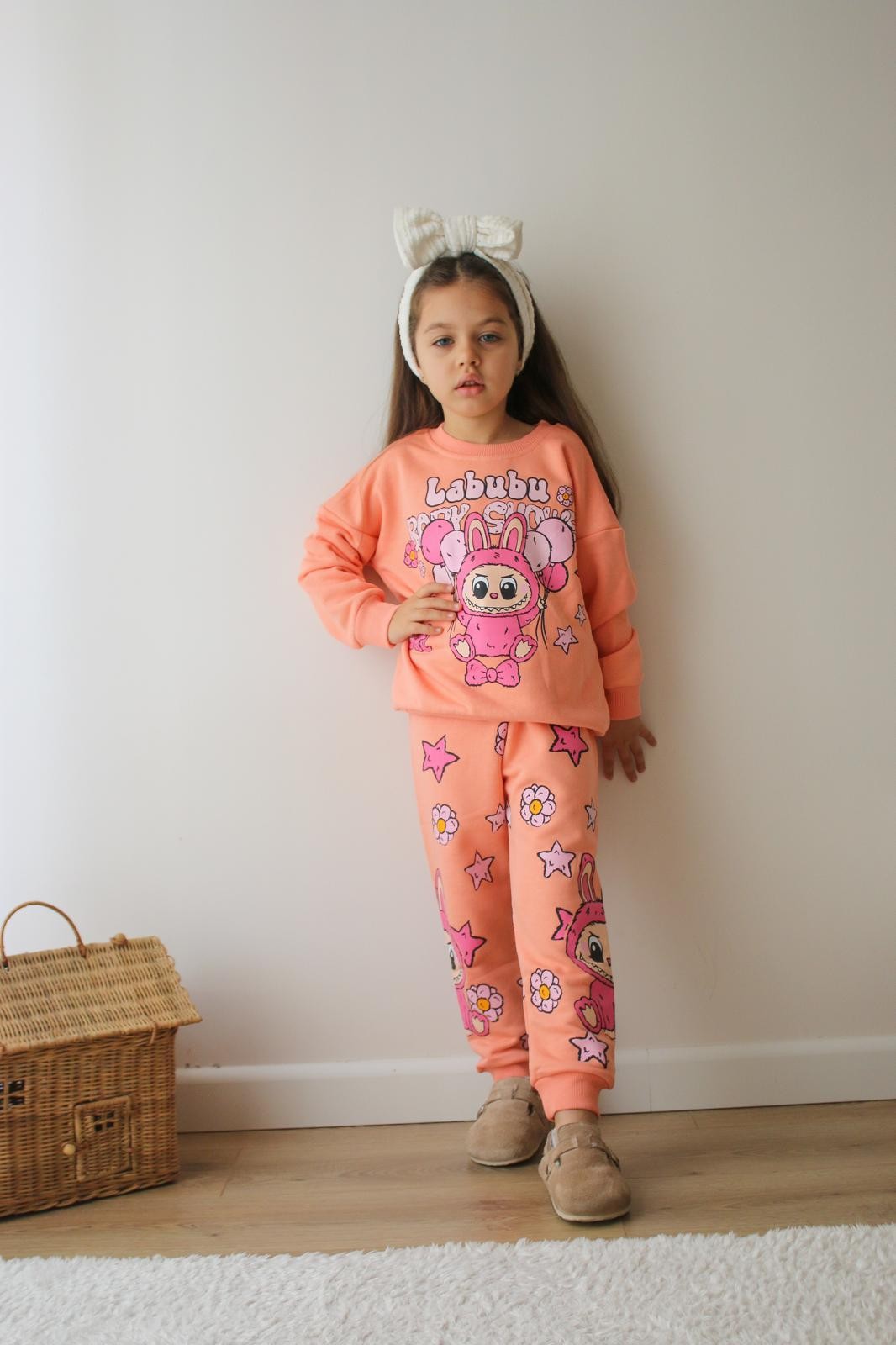 Labubu 3 İplik Sweatshirt ve Eşorfman Takım