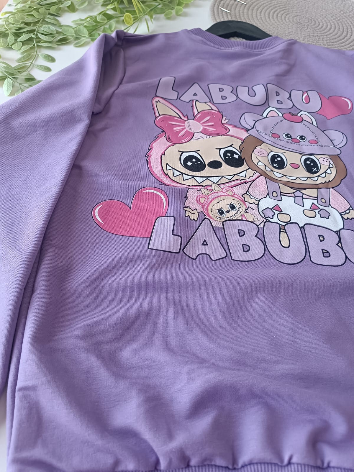 Labubu 2 İplik Sweatshirt