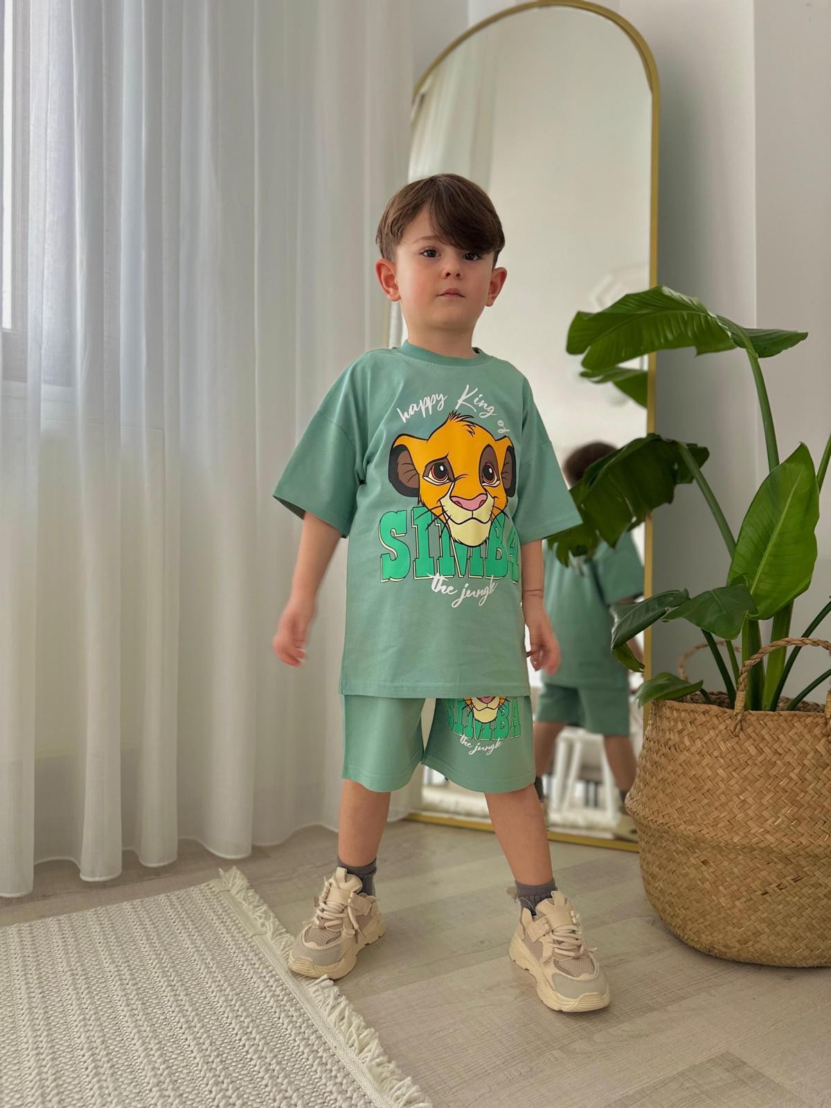 Lion King Tişört ve Şortlu Takım
