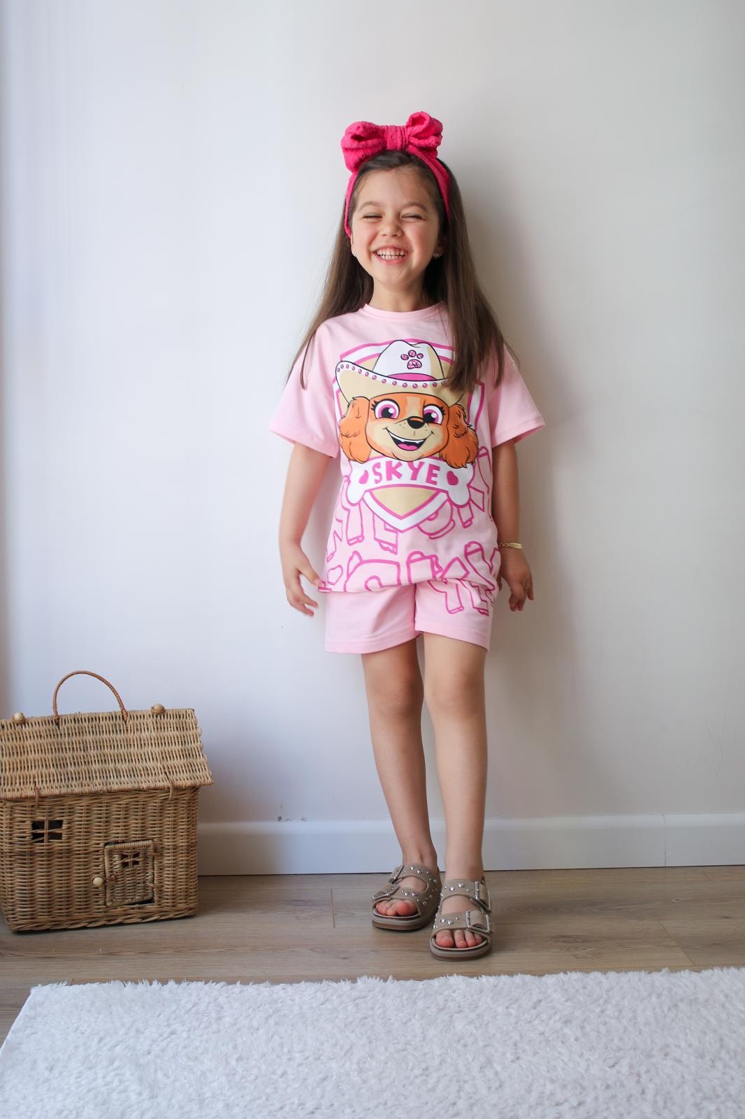 Skye Paw Patrol Tişört ve Şortlu Takım