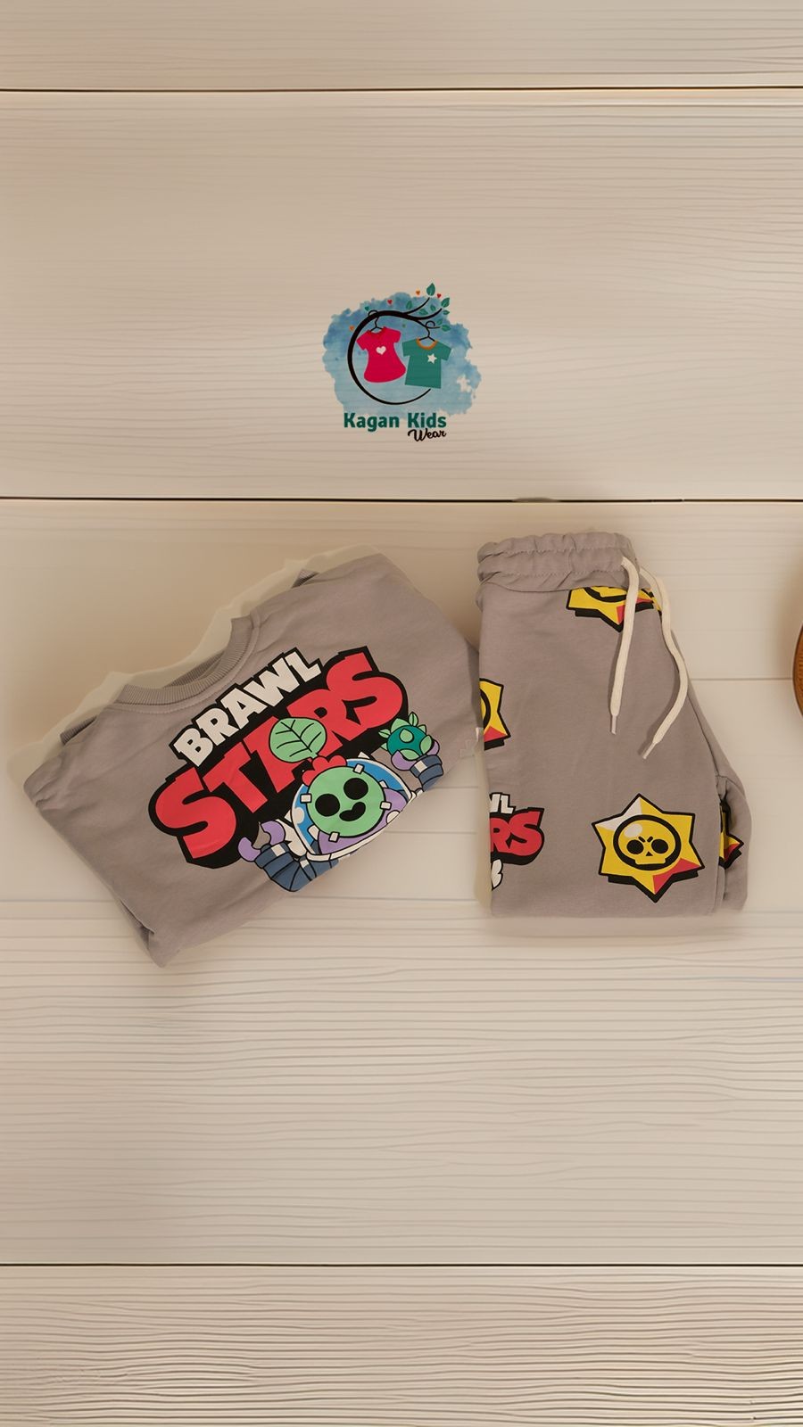 Brawl Stars 3 İplik Sweatshirt ve Eşorfman Takım