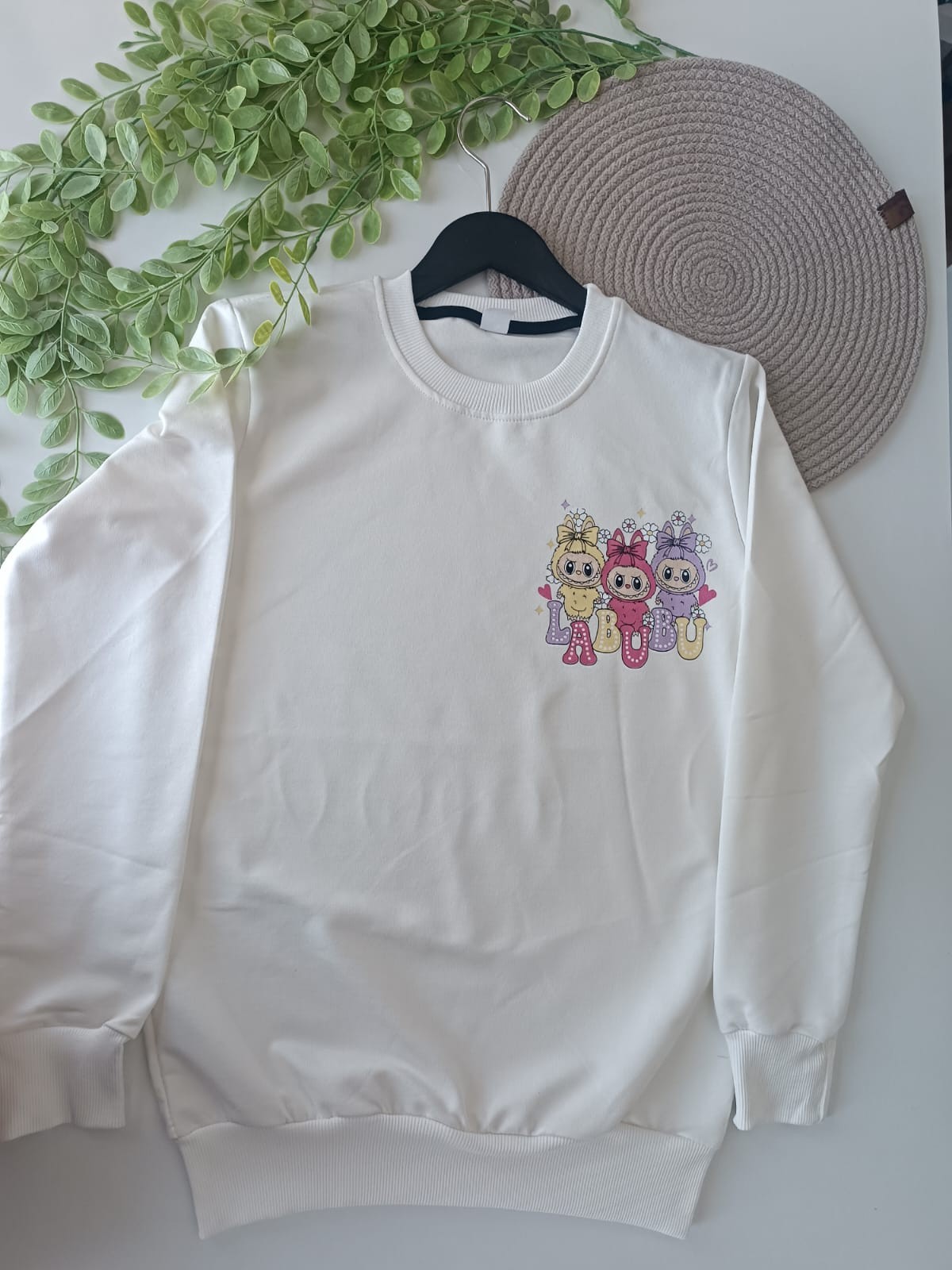 Labubu 2 iplik Sweatshirt