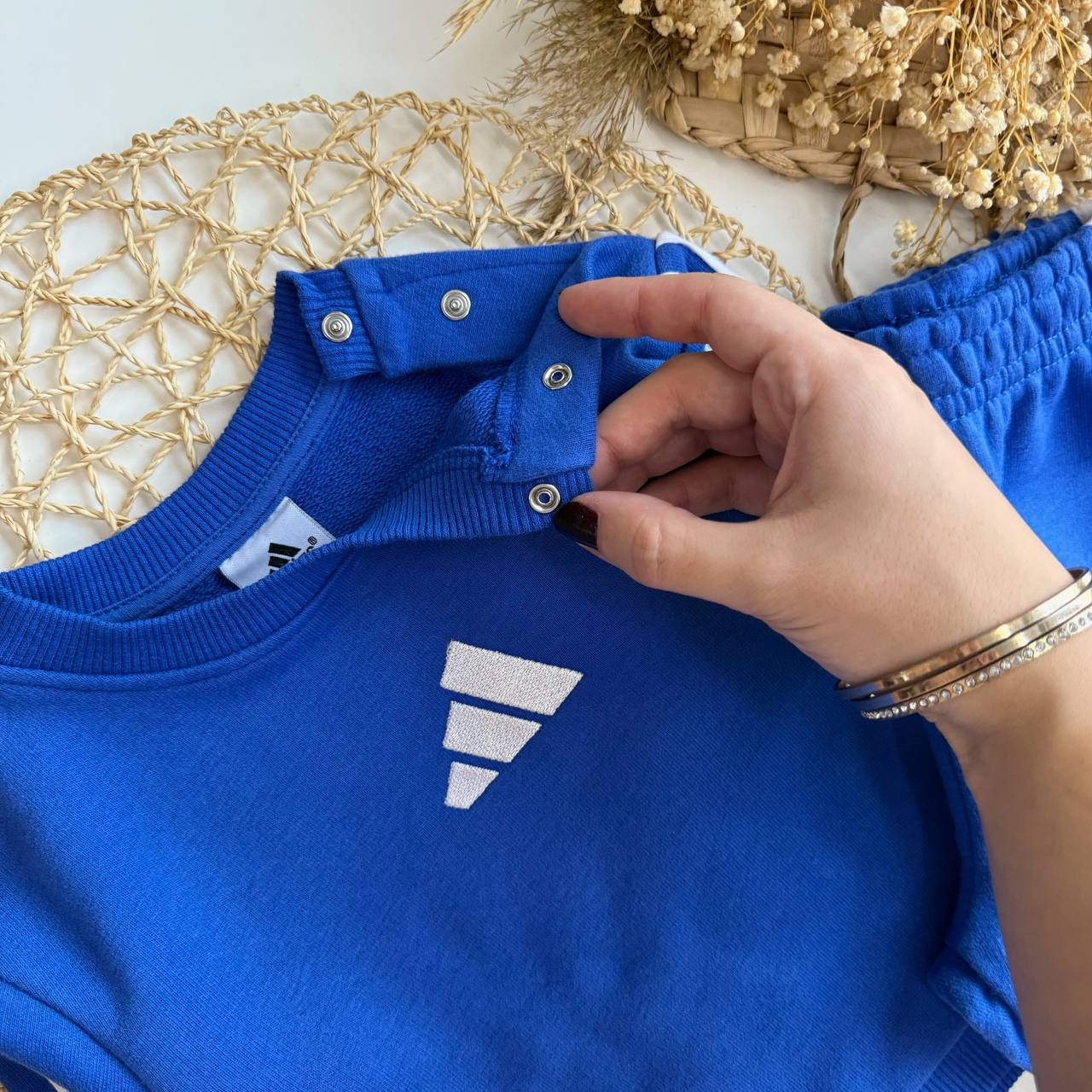 Pembe Marka 3 İplik Eşorfman Takım-Bebe Boy