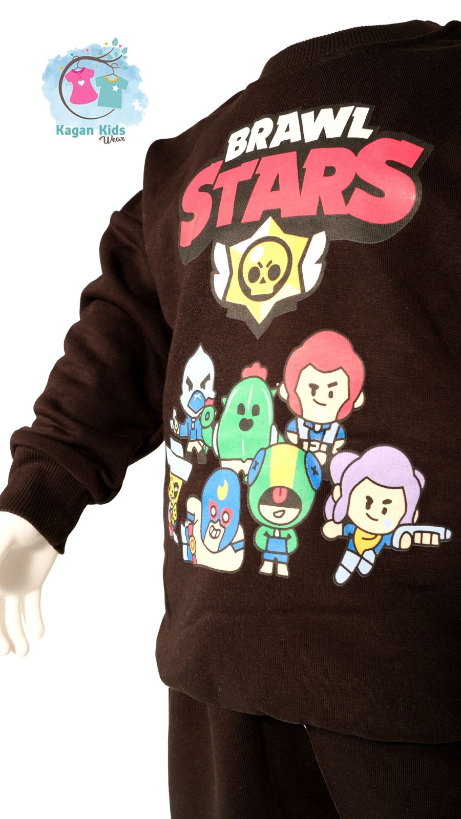 Brawl Stars 3 İplik Sweatshirt ve Eşorfman Takım