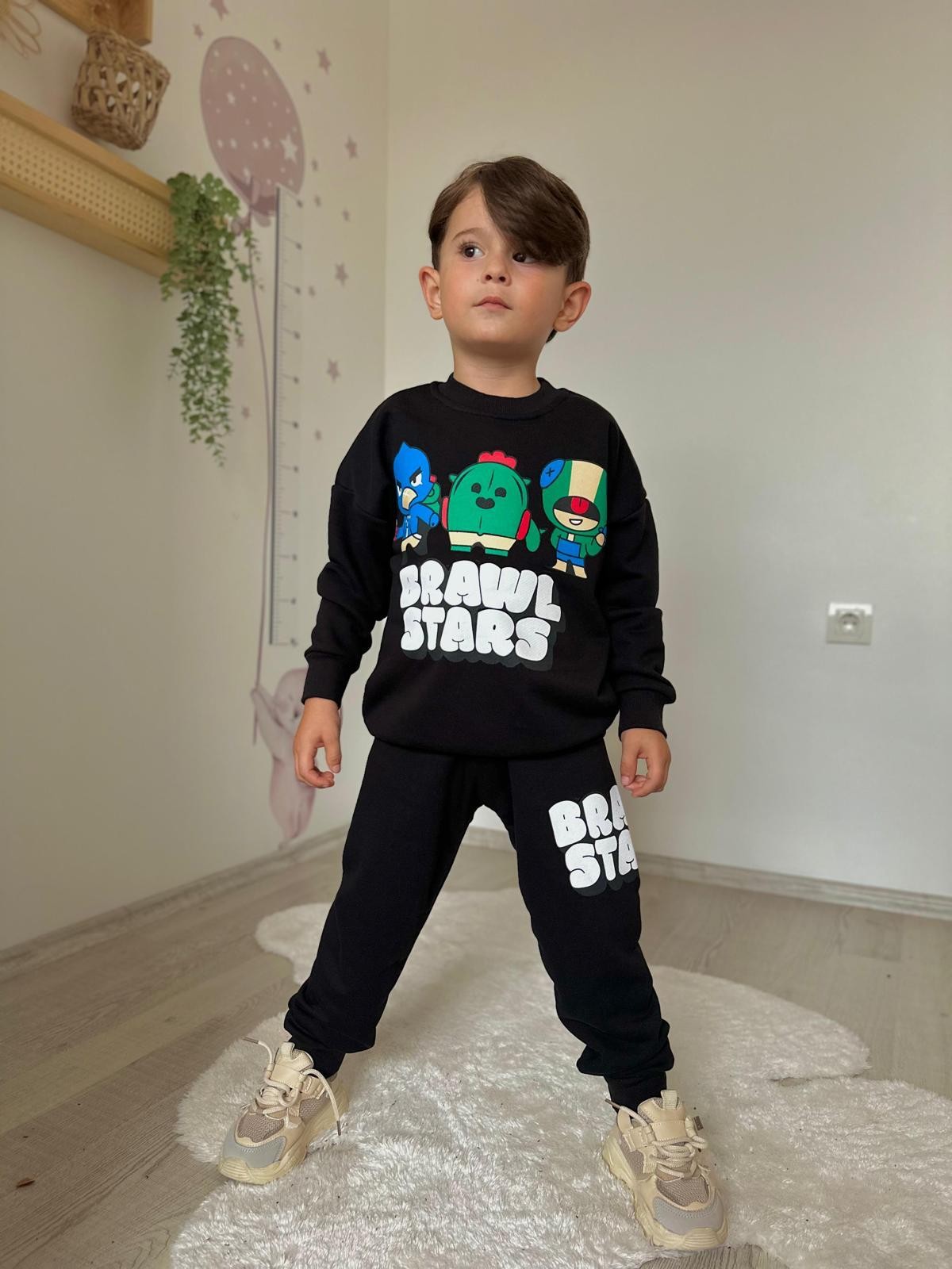 Brawl Stars 3 İplik Sweatshirt ve Eşorfman Takım