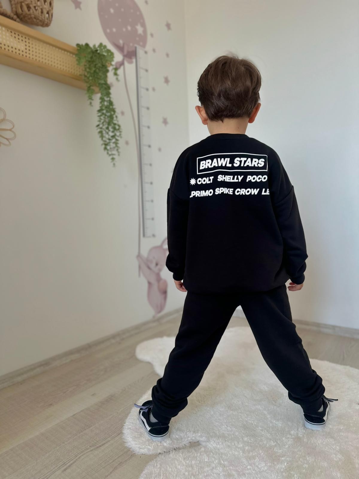 Brawl Stars 3 İplik Sweatshirt ve Eşorfman Takım