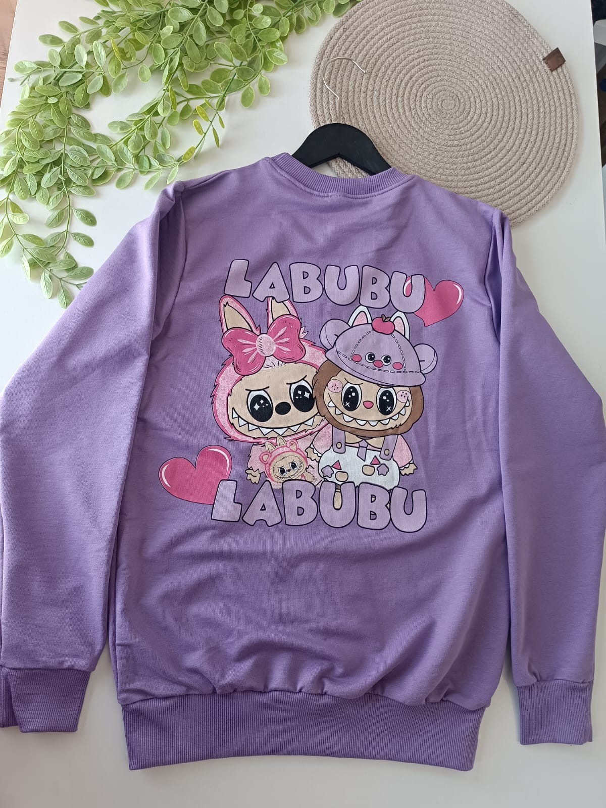 Labubu 2 İplik Sweatshirt