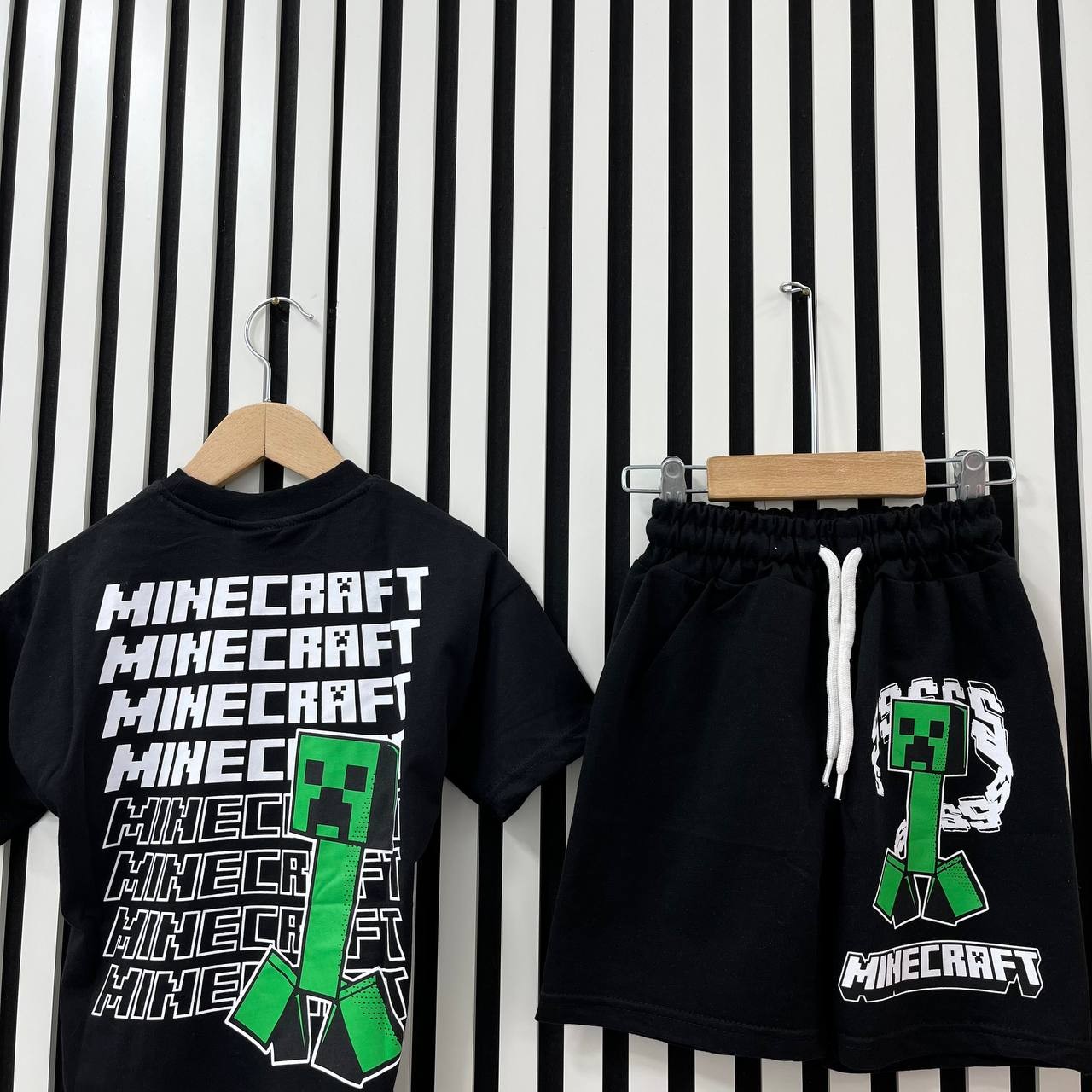 Minecraft Tişört ve Şortlu Takım