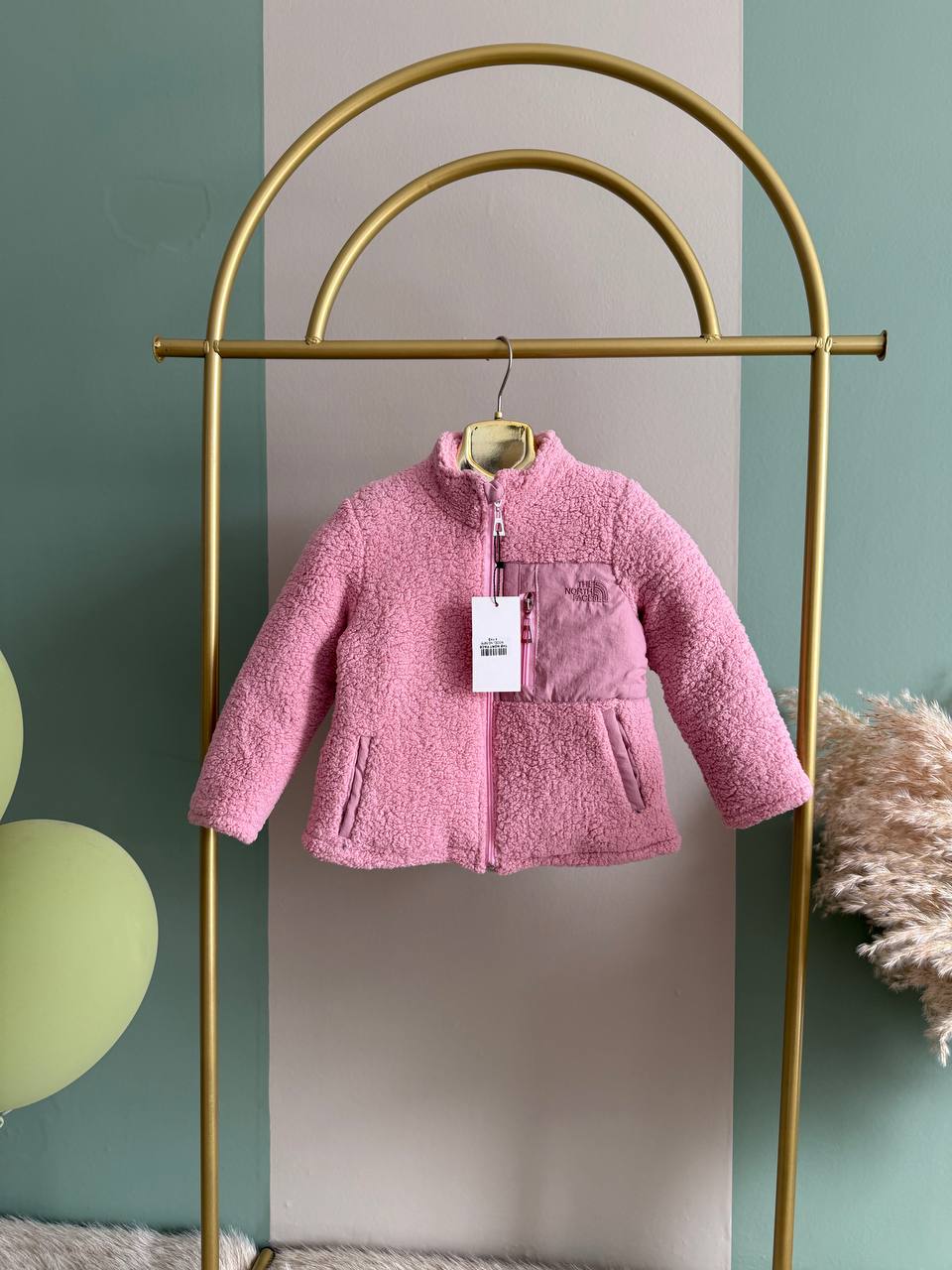 Pembe Marka Peluş Mont