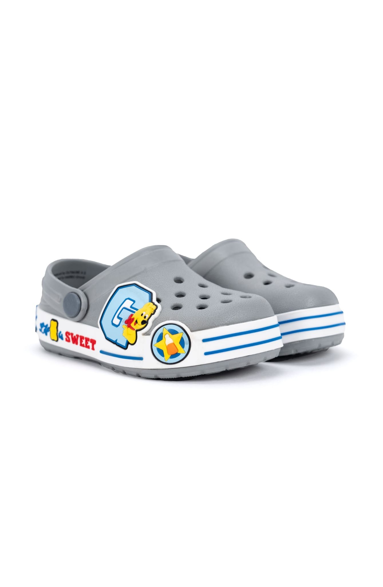 Haribo Orjinal Çocuk Crocs Terlik-Gri
