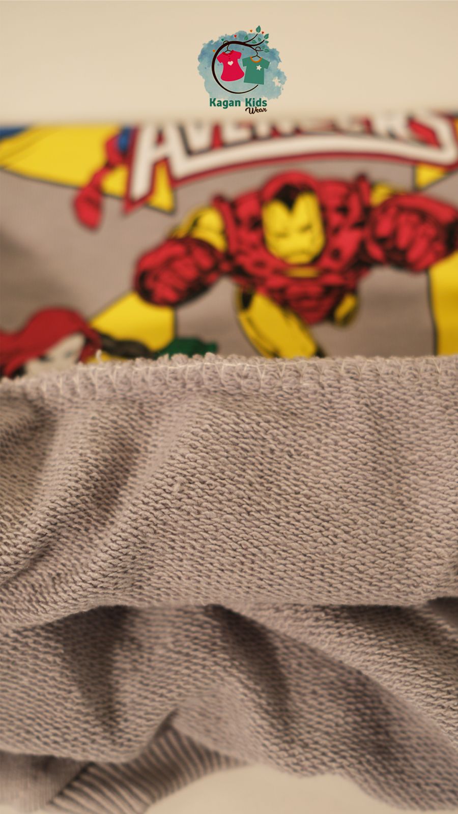 Avengers 3 İplik Sweatshirt ve Eşorfman Takım