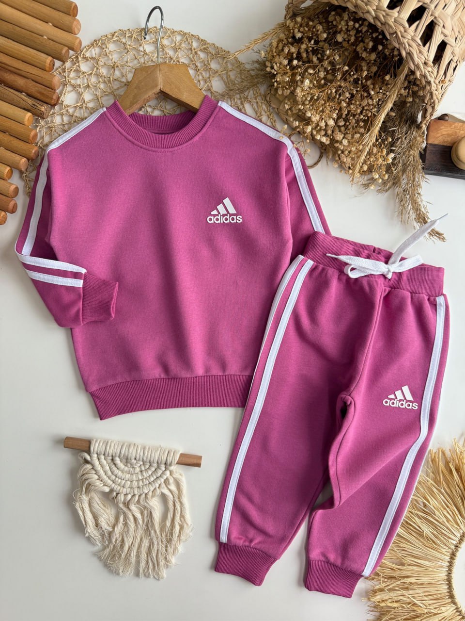 Marka Kız Çocuk 3 İplik Eşorfman Takım