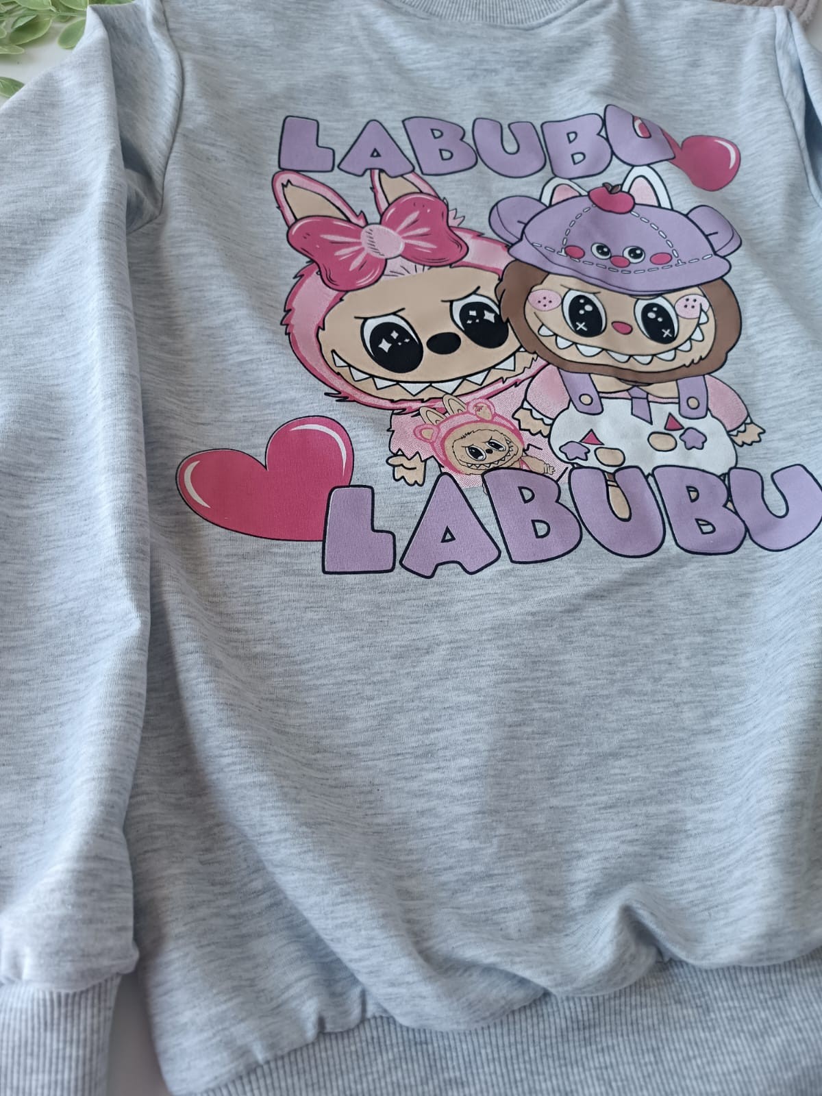 Labubu 2 İplik Sweatshirt 