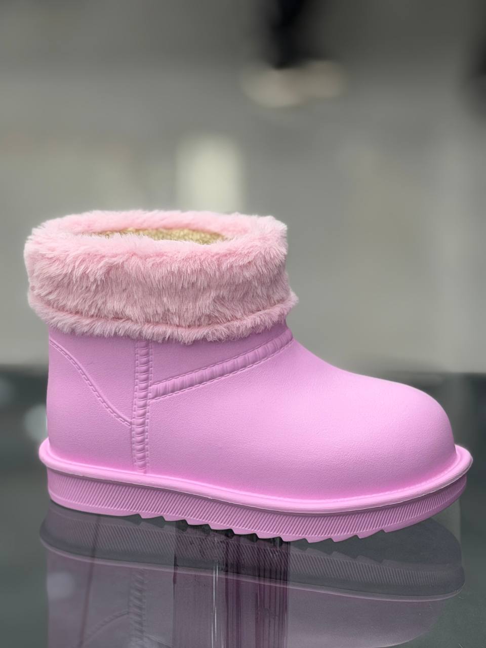 Su Geçirmez İçi Türlü Bot-Pembe