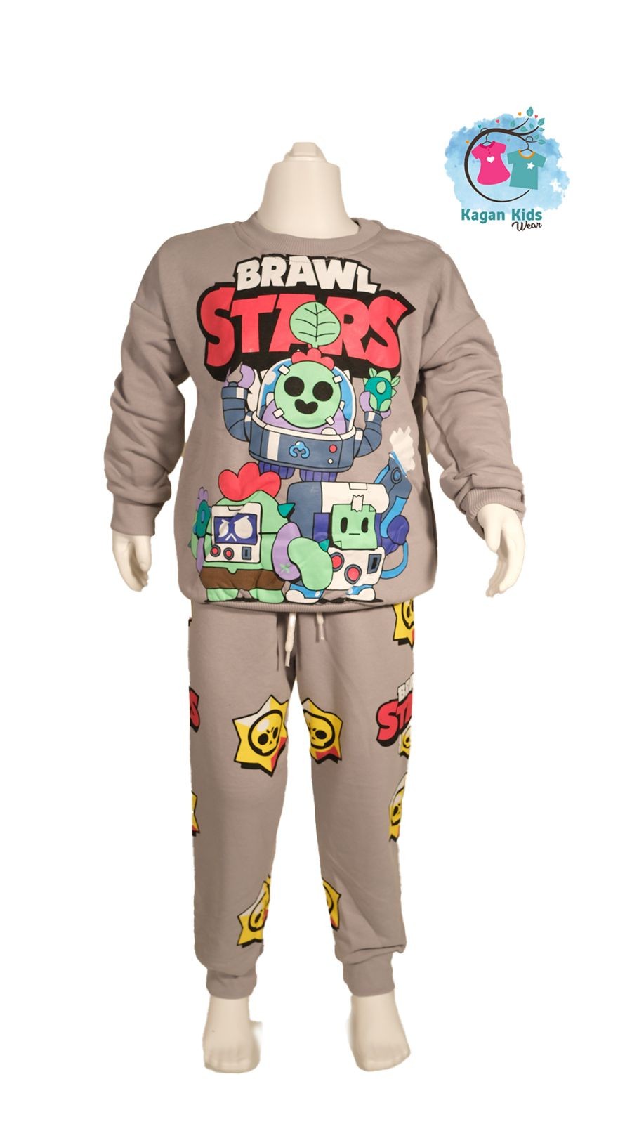 Brawl Stars 3 İplik Sweatshirt ve Eşorfman Takım