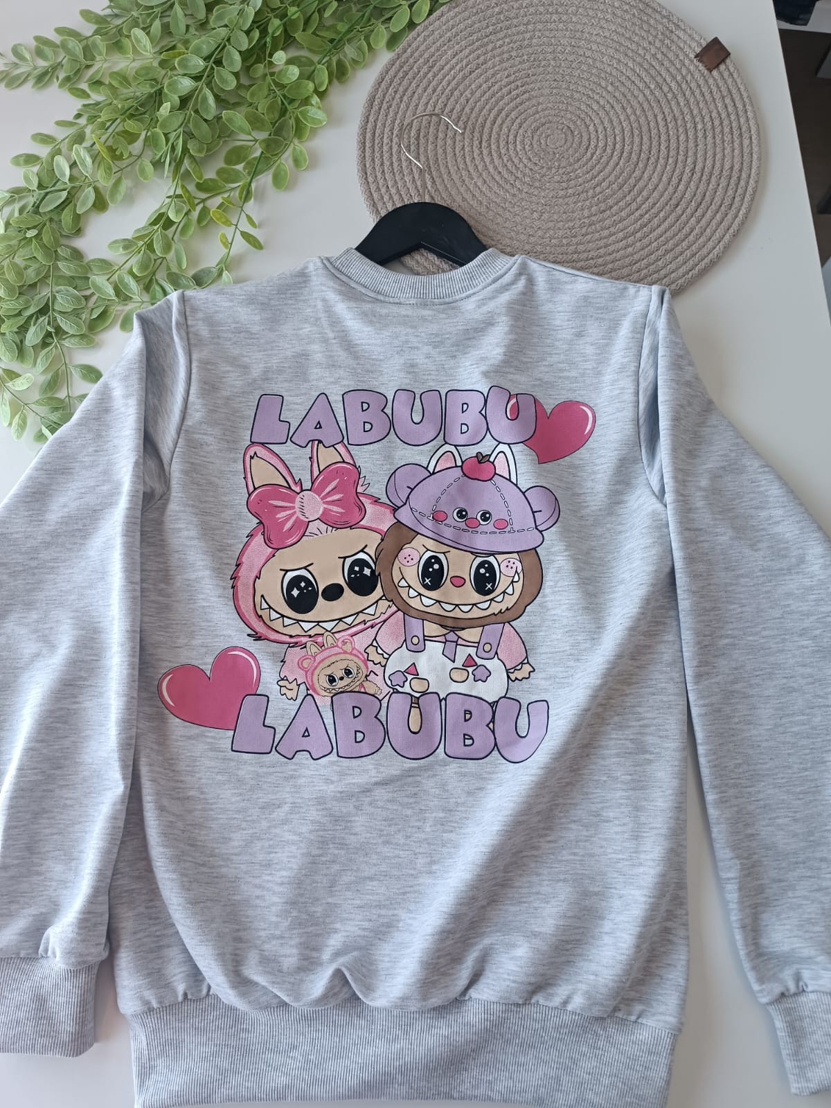Labubu 2 İplik Sweatshirt 