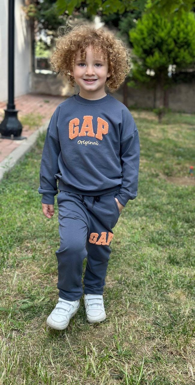 Marka Detaylı 2 İplik Sweatshirt ve Eşorfman Takım