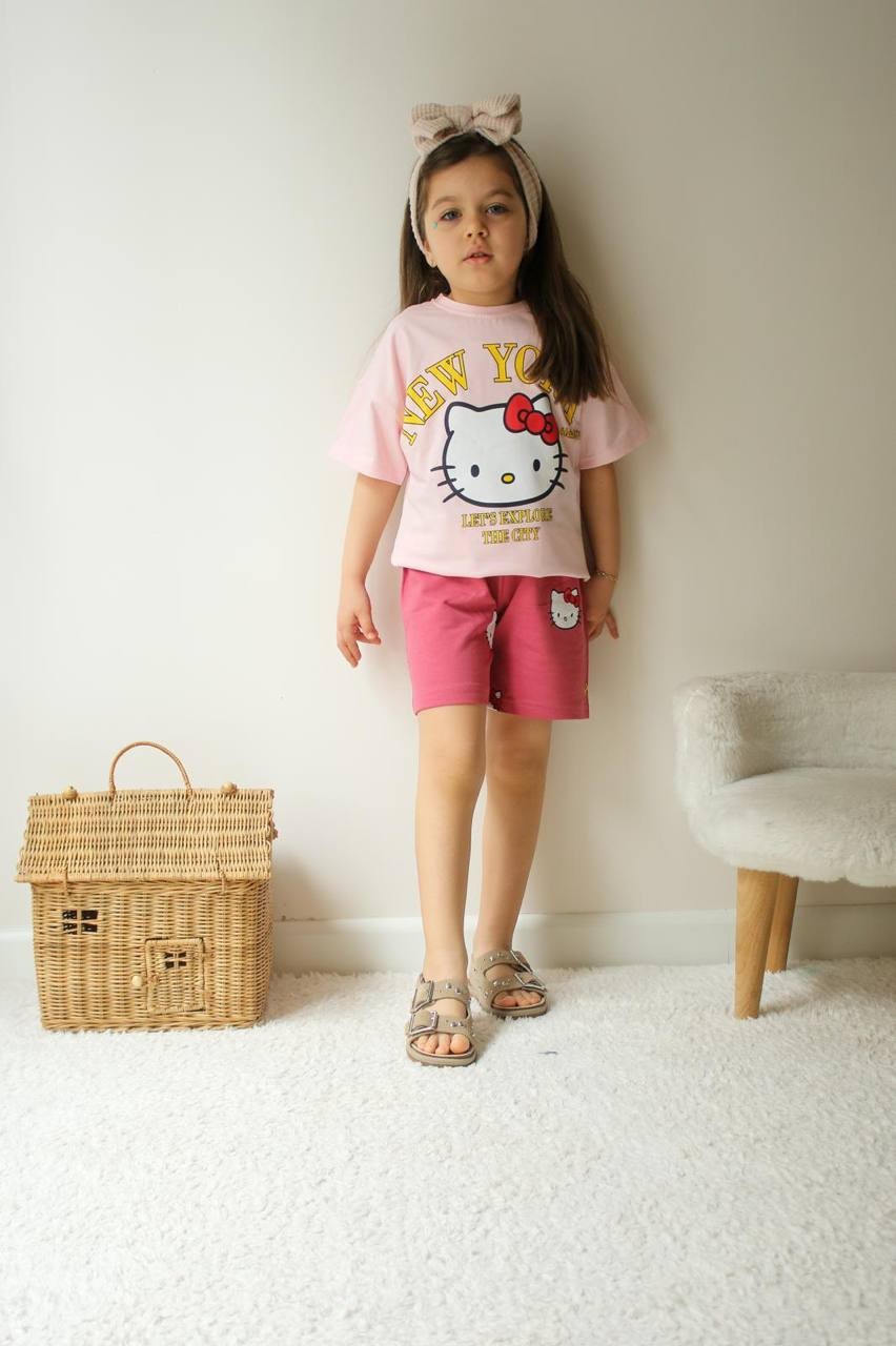 Hello Kitty Tişört ve Şortlu Takım