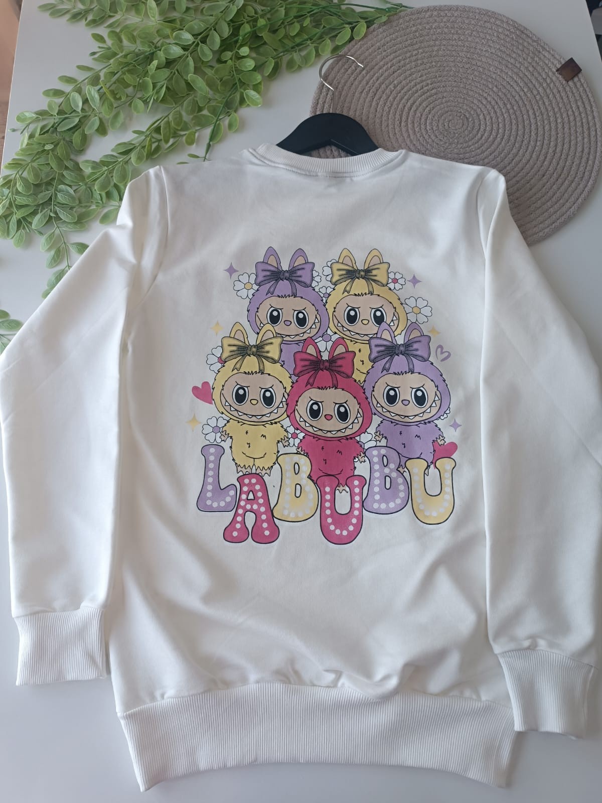 Labubu 2 iplik Sweatshirt