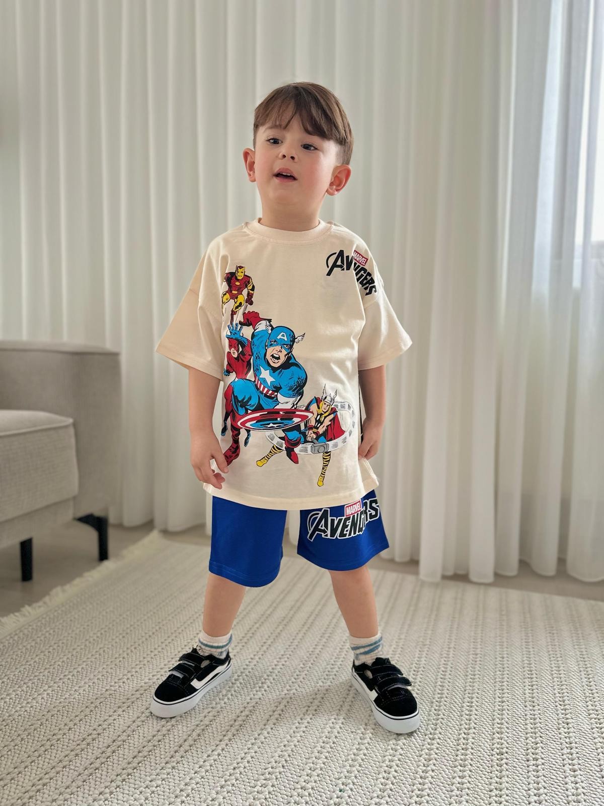 Marvel Avengers Tişört ve Şortlu Takım
