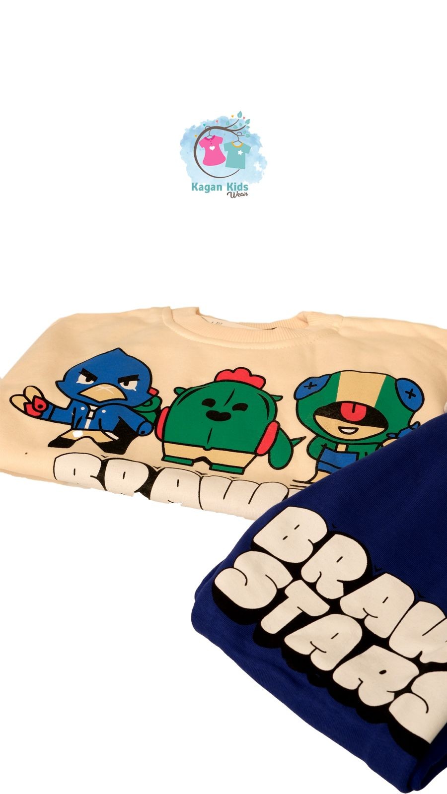 Brawl Stars 3 İplik Sweatshirt ve Eşorfman Takım