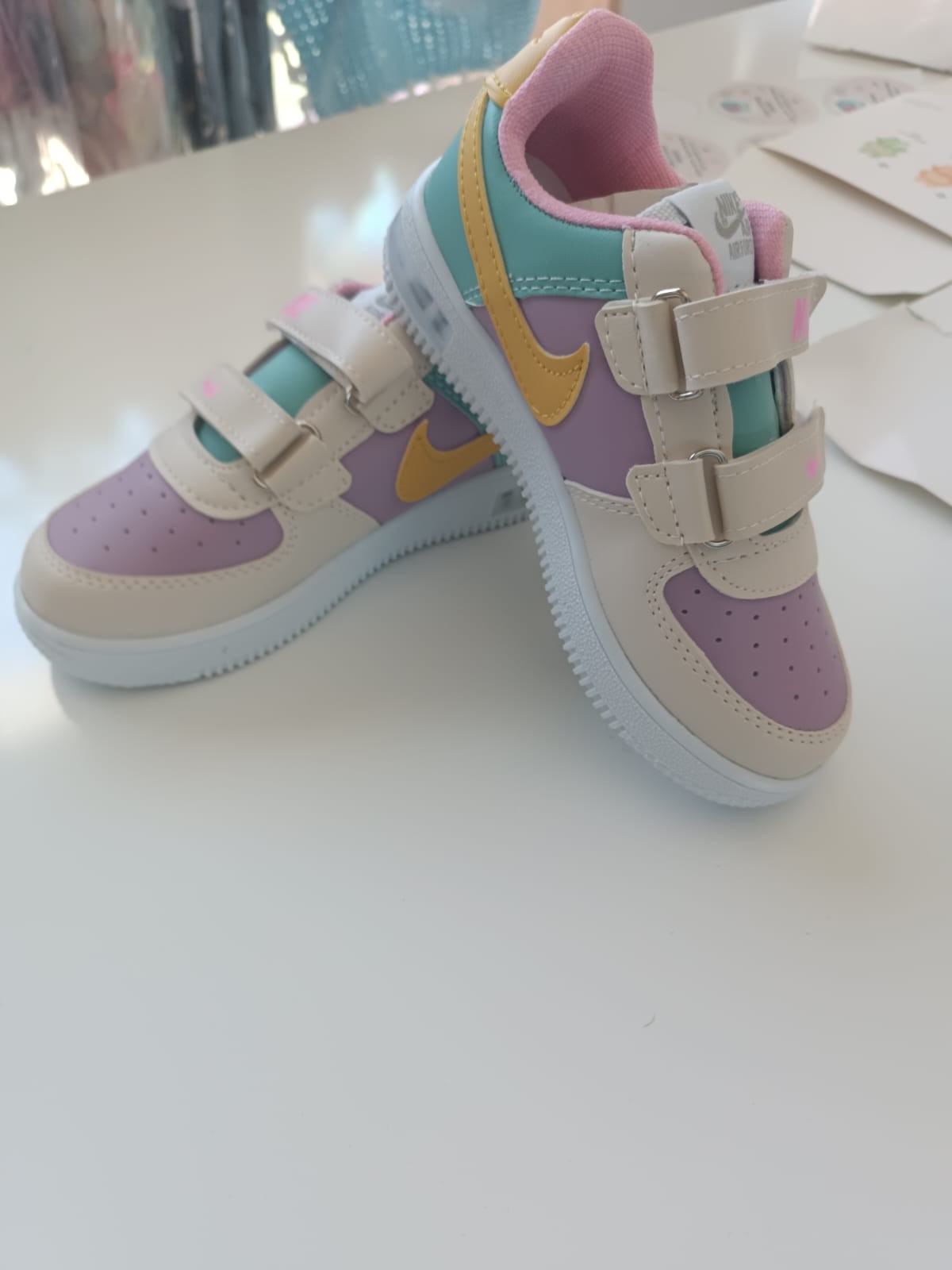 Lila Renkli Air Force Spor Ayakkabı