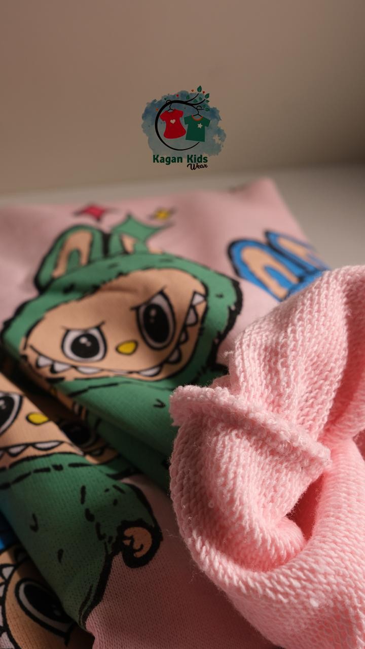 Labubu 3 İplik Sweatshirt ve Eşorfman Takım