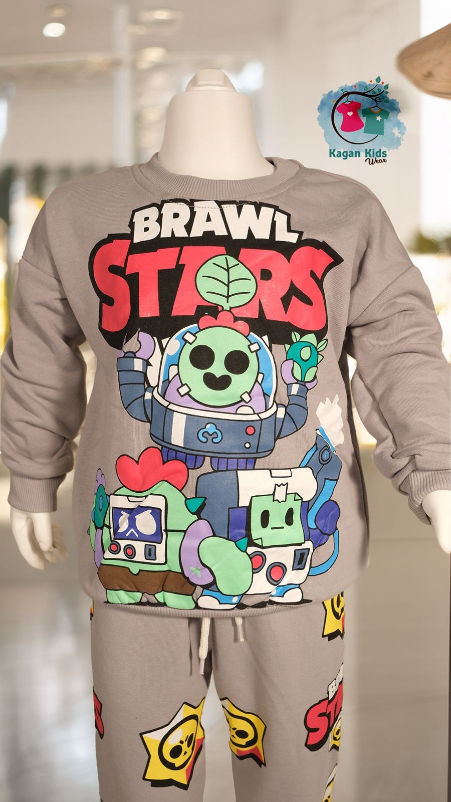 Brawl Stars 3 İplik Sweatshirt ve Eşorfman Takım