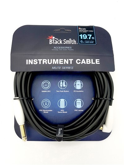 BLACKSMİTH MUTE EXTENSION INSTRUMENT CABLE STRAIGHT TO RIGHT 6m 1.96ft