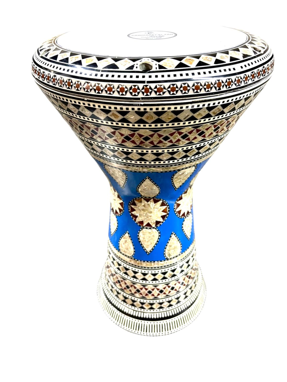 GAWHARET EL-FAN SEDEF İŞLEMELİ DÖKÜM DARBUKA JZ11